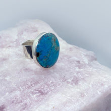 Cargar imagen en el visor de la galería, ANILLO DE PLATA Y CRISOCOLA
