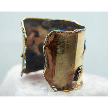 Cargar imagen en el visor de la galería, BRAZALETE DE BRONCE CON TEXTURA
