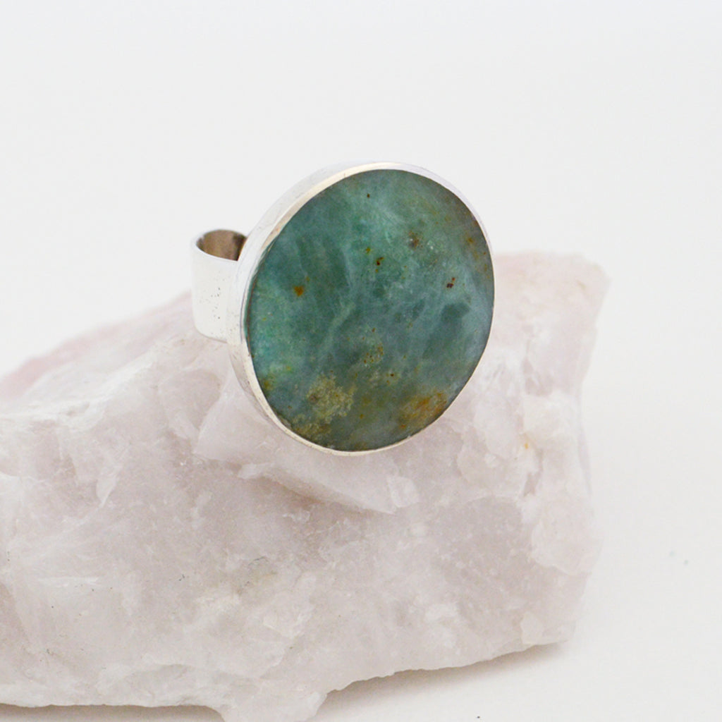 ANILLO DE CRISOPRASA