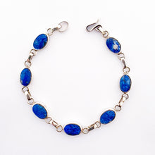 Cargar imagen en el visor de la galería, PULSERA REVERSIBLE CRISOPRASA Y LAPISLÁZULI
