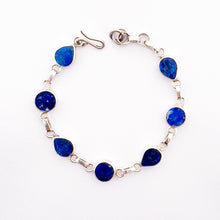 Cargar imagen en el visor de la galería, PULSERA REVERSIBLE DE ÓNIX Y LAPISLÁZULI
