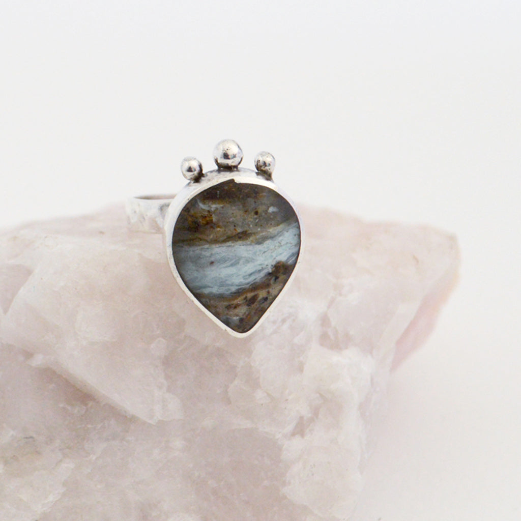ANILLO DE ÓPALO ANDINO