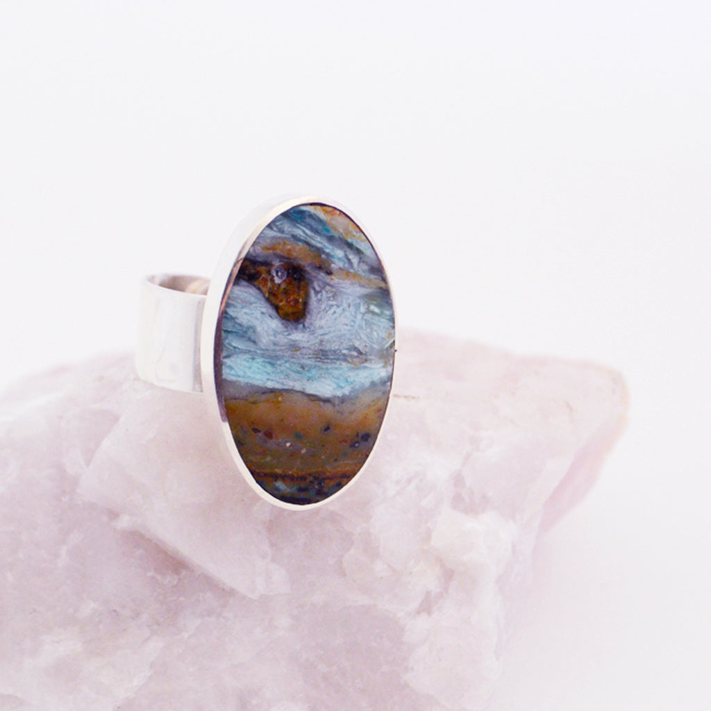 ANILLO ÓPALO ANDINO
