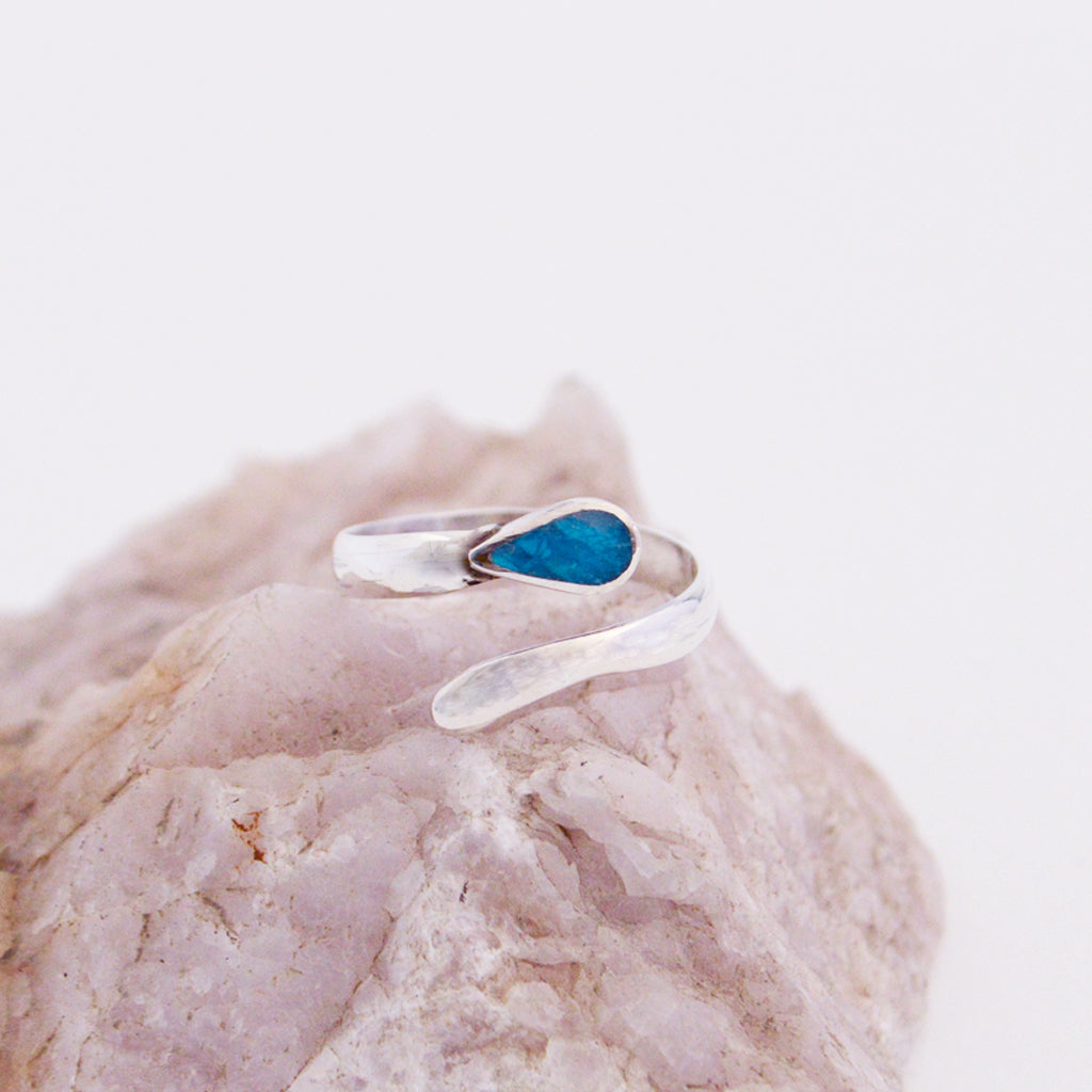 ANILLO SERPIENTE CRISCOCOLA
